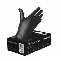 actical Plus Nitrile Disposable Examination Gloves (Case of 1000 Gloves) 007-77701BK/PF